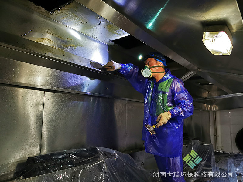 廚房抽排系統(tǒng)清洗 (2)